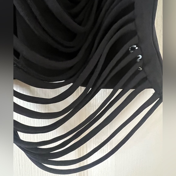 925fit Exercise Top - Black Size Small - Picture 3 of 9